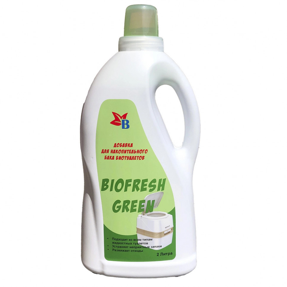 Жидкость для биотуалета BioFresh Green 2л Жидкость для биотуалета BioFresh Green 2л
