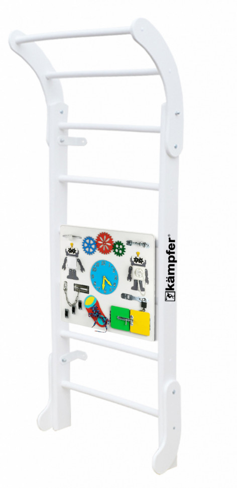 Шведская стенка Kampfer Baby Step Busyboard (№6 Жемчужный Бизиборд белый) Шведская стенка Kampfer Baby Step Busyboard (№6 Жемчужный Бизиборд белый)