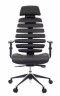 Кресло Everprof Ergo Black Кожа Черный Кресло Everprof Ergo Black Кожа Черный