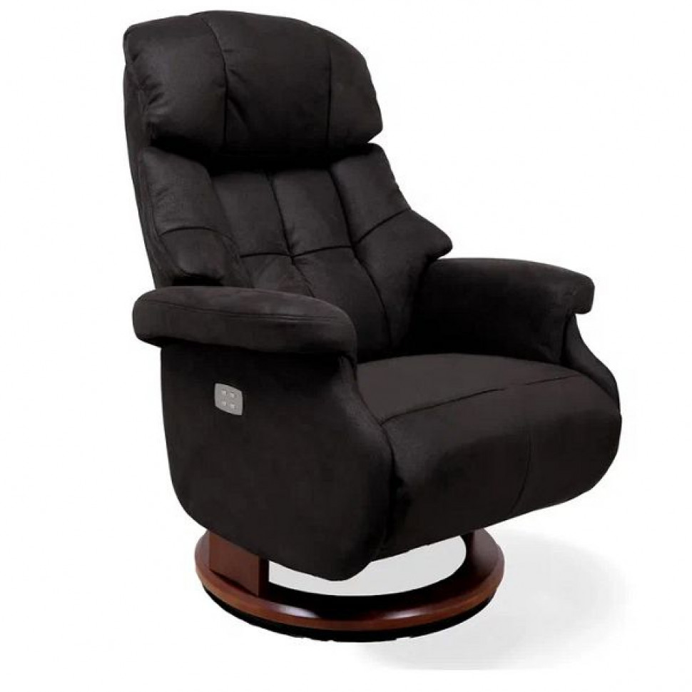 Кресло Reclainer LUX ELECTRO S16099RWB-HE016-029 обивка Нубук цвет черно-сер.(Charcoal) Кресло Reclainer LUX ELECTRO S16099RWB-HE016-029 обивка Нубук цвет черно-сер.(Charcoal)