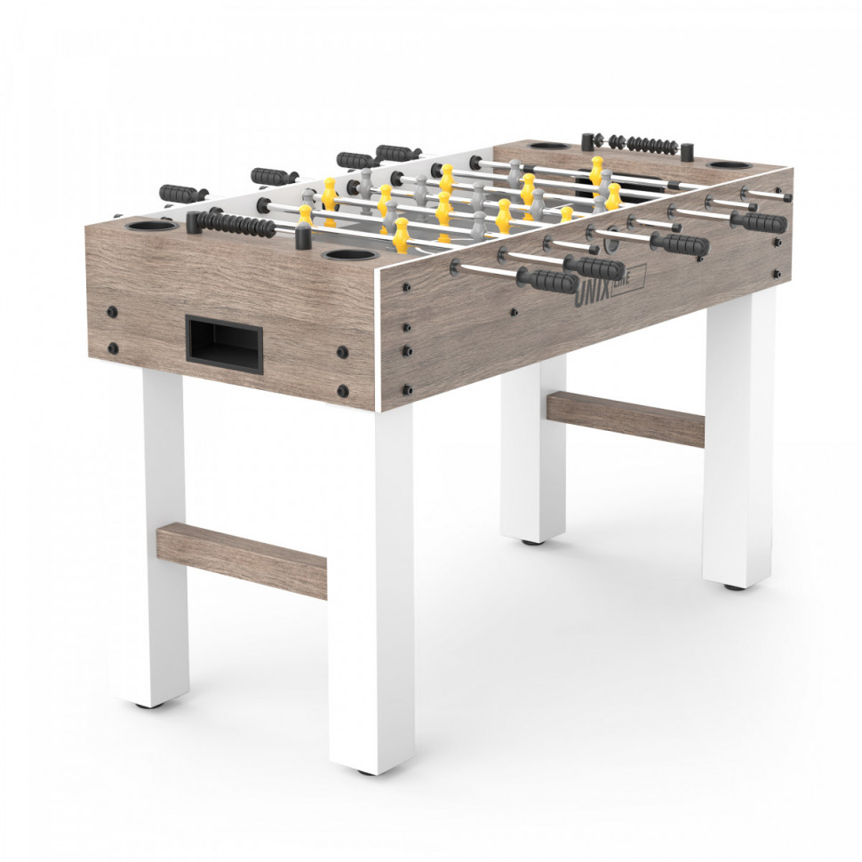 Игровой стол UNIX Line Футбол - Кикер (125х61 см) Grey Wood Игровой стол UNIX Line Футбол - Кикер (125х61 см) Grey Wood